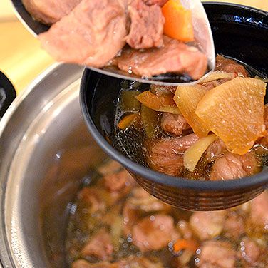 朝食バイキング