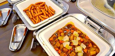 朝食バイキング