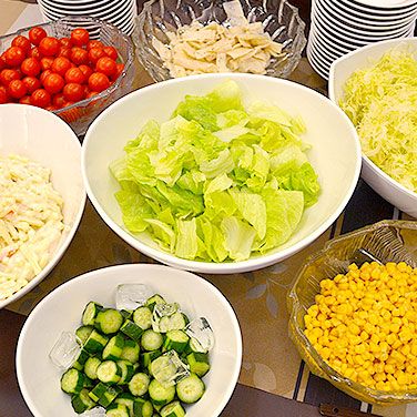 朝食バイキング