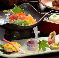 会席料理に